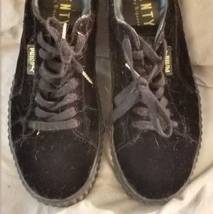SOLD Puma Fenty velvet trainers